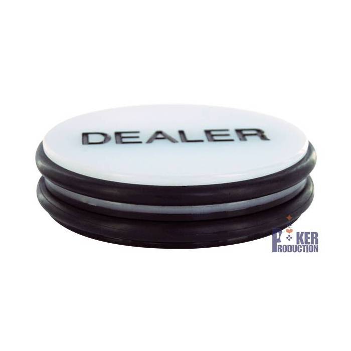 Bouton Dealer BICOLORE – 77cm – 2 faces différentes