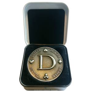 Ochraniacz karty "THE BIG D" - 45 mm - metal - OGRANICZONA EDYCJA