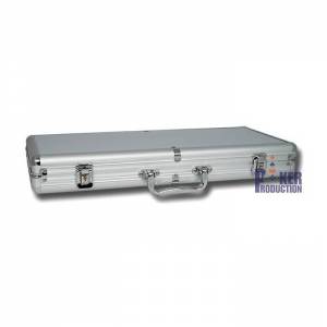 Pokerkoffer mit 400 "SPADS VINTAGE" Chips - Keramik, 10 g EXKLUSIV KARTEN PRODUKTION.