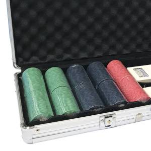 Mallette de 500 jetons de poker « SPADS VINTAGE» - en céramique 10 g  EXCLUSIVITÉ CARTES  PRODUCTION