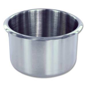 Cup holder jumbo en inox pour table de poker
