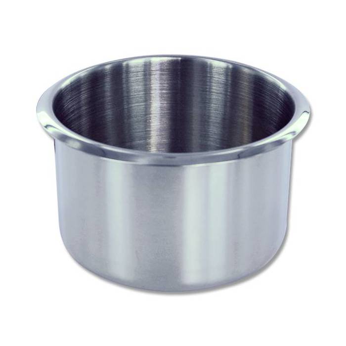 Cup holder jumbo en inox pour table de poker