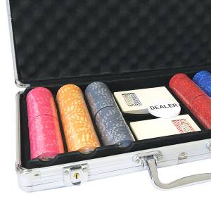 Mallette de 300 jetons de poker «Série 1 - Euro» - en céramique 10 g  EXCLUSIVITÉ CARTES  PRODUCTION