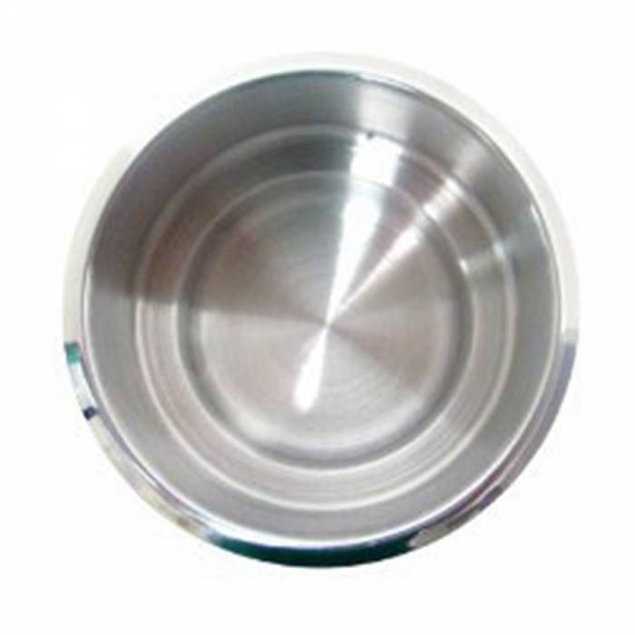 Double size stainless steel cup holder for poker table