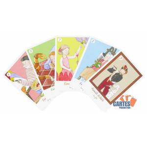 7 Families Game "THE LITTLE ARTISTS" - 42 Card Game