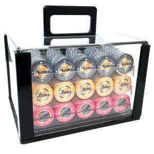 Bird Cage de 600 jetons de poker «Série 1 - Euro» - en céramique 10 g  EXCLUSIVITÉ CARTES  PRODUCTION