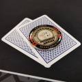 Card-Guard "SUCKOUT ARTIST" - metal - 2 different sides - 50mm in diameter