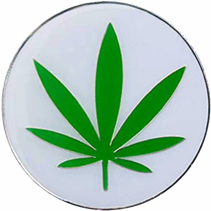 Card-Guard "POT COMMITTED" - in metallo - 2 facce diverse - diametro 50mm
