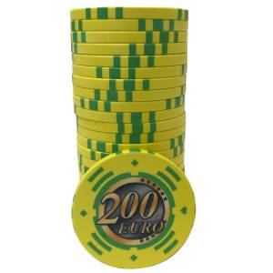 copy of Jetons de Cash Game "EURO - SERIE 001" - Edition limitée - en céramique - 10g
 Value-Value 200