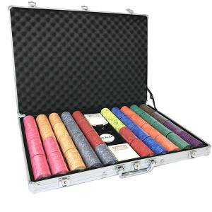 1000 chip poker set "Series 2 - Euro" - in 10g ceramic EXCLUSIVE CARDS PRODUCTION