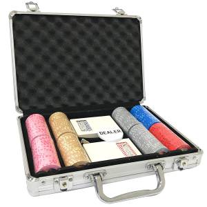 Mallette de 200 jetons de poker «Série 3 - Centimes» - en céramique 10 g  EXCLUSIVITÉ CARTES  PRODUCTION