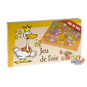 Acidulous Goose Game with Folding Wooden Board - 25cm.