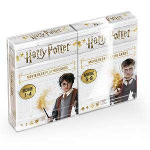 "HARRY POTTER ALOHOMORA" - Jeu de 54 cartes - Blister mixte 2 jeux