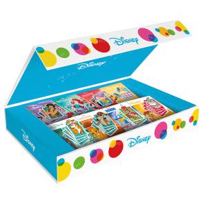 "DISNEY MOVIE COLLECTOR BOX" - set of 8 exclusive playing card games.