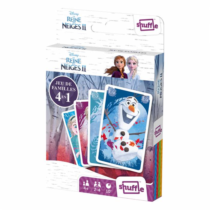 "FROZEN 2" - 4 games in one deck of cards!