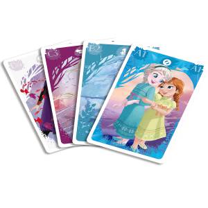 "LA REINE DES NEIGES 2" - 4 jeux de cartes en un !