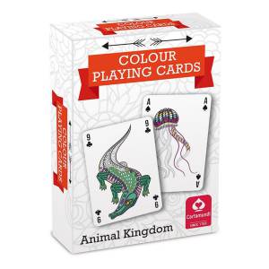 "ANIMAL KINGDOM" - jeu de 54 cartes à colorier