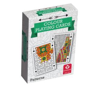 "PATTERNS" - a set of 54 coloring cards.