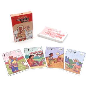 "LE PETIT JEU DES FAMILLES DU MONDE" - jeu des 7 familles - jeu d'observation