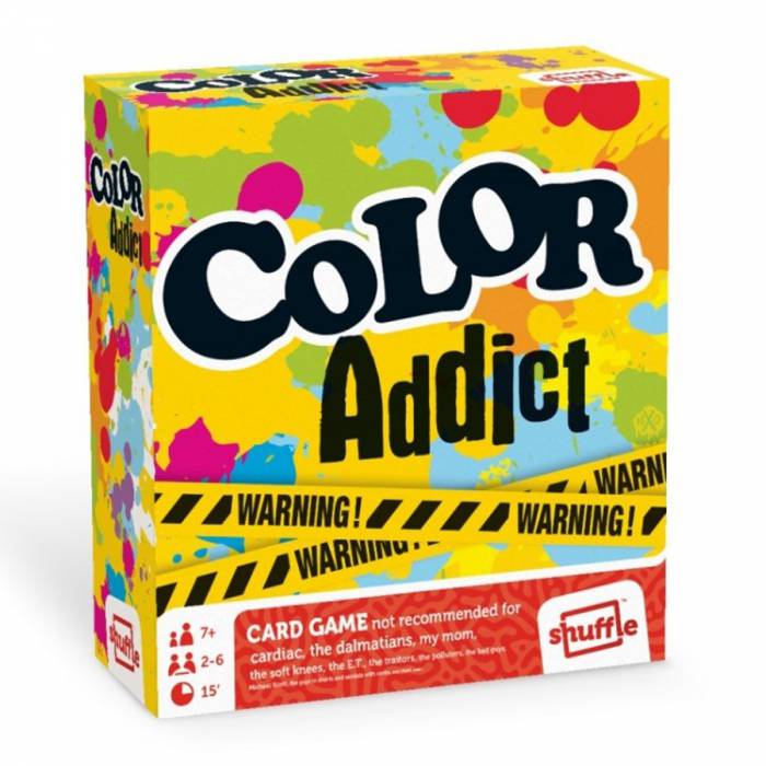 "COLOR ADDICT - ENGLISH" - 110 card game