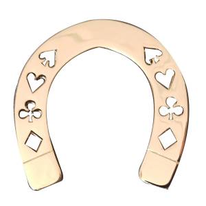 Card-Guard "HORSE SHOE" - en laiton –  50mm de diamètre