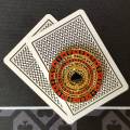 Card-Guard "TRIPLE SPINNER SPADE" - gemaakt van messing - met een diameter van 50 mm