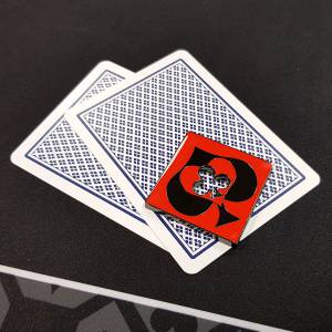 Card-Guard "DIAMOND SHAPE" - in metallo - 50mm di diametro