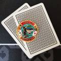 Card-Guard "I AM A SHARK !" - em latão - 40mm de diâmetro.