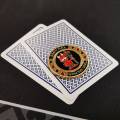 Card Guard "DONT PLAY WITH DEVIL" - in ottone - 2 facce diverse - diametro 40 mm