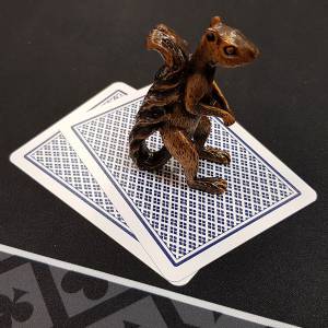 Card guard "THE NUTS" - made of metal - 145g