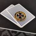 Kaarthouder "LUCKY 8" - 40 mm - in zijn plexiglazen chipbeschermer