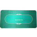 Tapis de poker "HOLD EM" - rectangulaire - 180 x 90 cm - 10 places - jersey néoprène