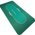 Tapis de poker "HOLD EM" - rectangulaire - 180 x 90 cm - 10 places - jersey néoprène