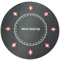 Tappeto da poker "ECLIPSE" - rotondo - 90 cm - 8 posti - jersey in neoprene