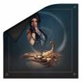 "ASTRO SCORPIO" Tarot Mat - neoprene jersey fabric - square - 80 x 80 cm