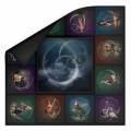 "ASTROLOGY" square card reading mat - neoprene jersey - 80 x 80 cm