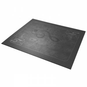 Tapis de jeux de cartes "CLÉ DE SOL" - jersey néoprène - 60 x 40 cm - rectangulaire