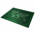 Tapete de jogo de cartas "MAP" - jersey de neoprene - 60 x 40 cm - retangular