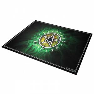 Tapis de jeux de cartes "INCANTATION" - jersey néoprène - 60 x 40 cm - rectangulaire