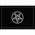 Tapis de jeux de cartes "PENTACLE" - jersey néoprène - 60 x 40 cm - rectangulaire