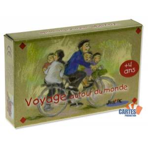 Voyage Autour du Monde – Jeu de 32 cartes :