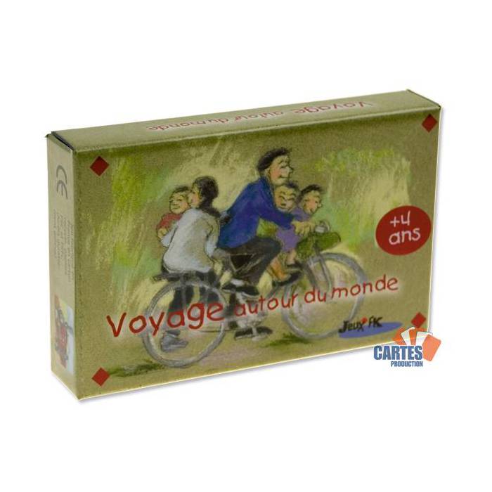 Voyage Autour du Monde – Jeu de 32 cartes :