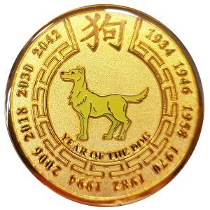 Card Guard "GOLDEN CHIEN" -...