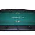 Topo da mesa de poker "TORNEIO" - 200 cm x 100 cm - dobrável - para 10 jogadores.