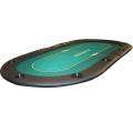 Top da tavolo da poker "TORNEO" - 200 cm x 100 cm - pieghevole - per 10 giocatori