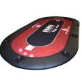 "VICTORIAN" poker table top - 200 cm x 100 cm - foldable - for 10 players