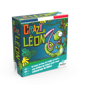 Le Jeu Français : "CRAZY LEON" - jeu familiale de 54 cartes