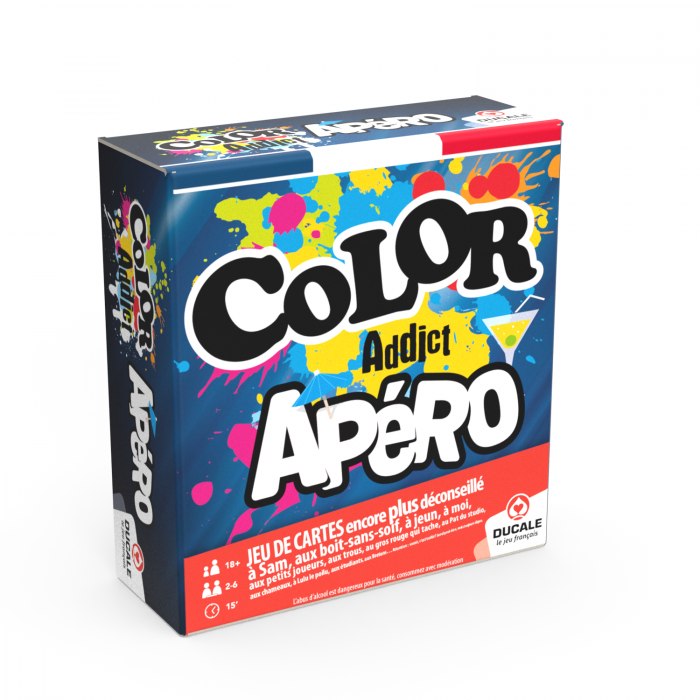 "COLOR ADDICT APÉRO" - El juego francés de Ducale.