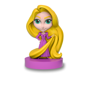 PRINCIPESSE DISNEY - "GIOCO LE FAVOLE DELLE PRINCIPESSE" + statuette.