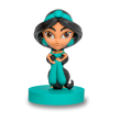 DISNEY PRINCESSES - "GIOCO LA CORSA AL CASTELLO" + statuine.